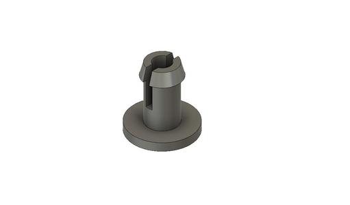 Dishwasher wheel retainer