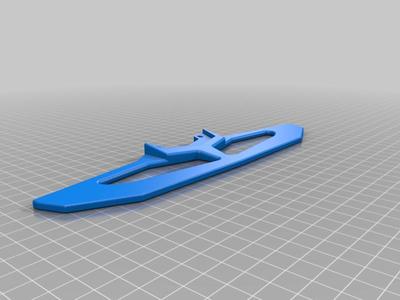 Serpent Impact 1/10 235MM RC car front bumper 808120