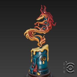 Foxflame Candle - Ember Gold Edition