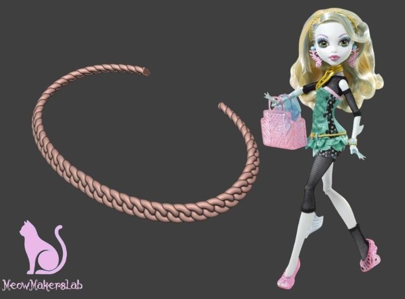 Lagoona Blue Basic, Belt, Monster High.