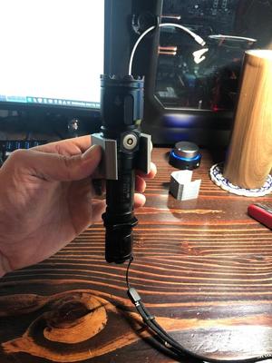 Klarus XT12 Flashlight holder mount