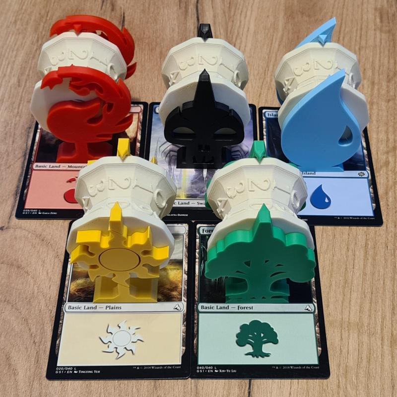 🔥 MTG Life Counter Bundle – All 5 Mana Themes (Buy 5 for the Price of 3!)