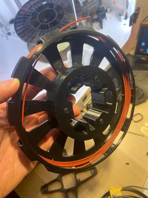 Inverted spool