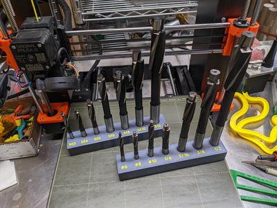 CounterBore Holder - Inch and Metric