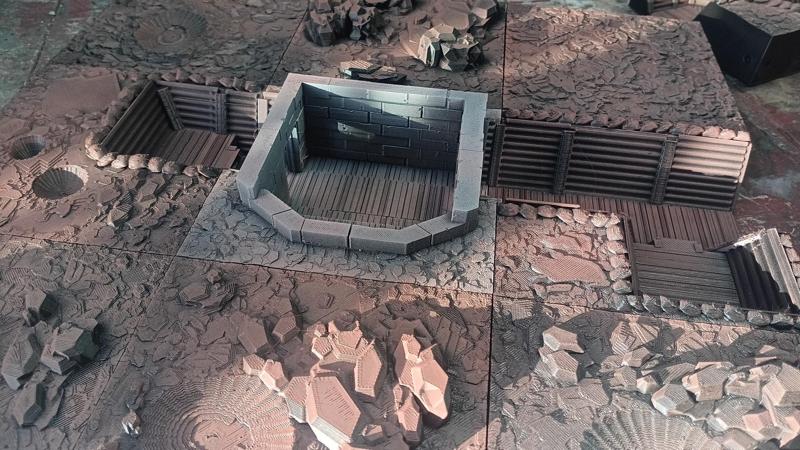 Trench bunker