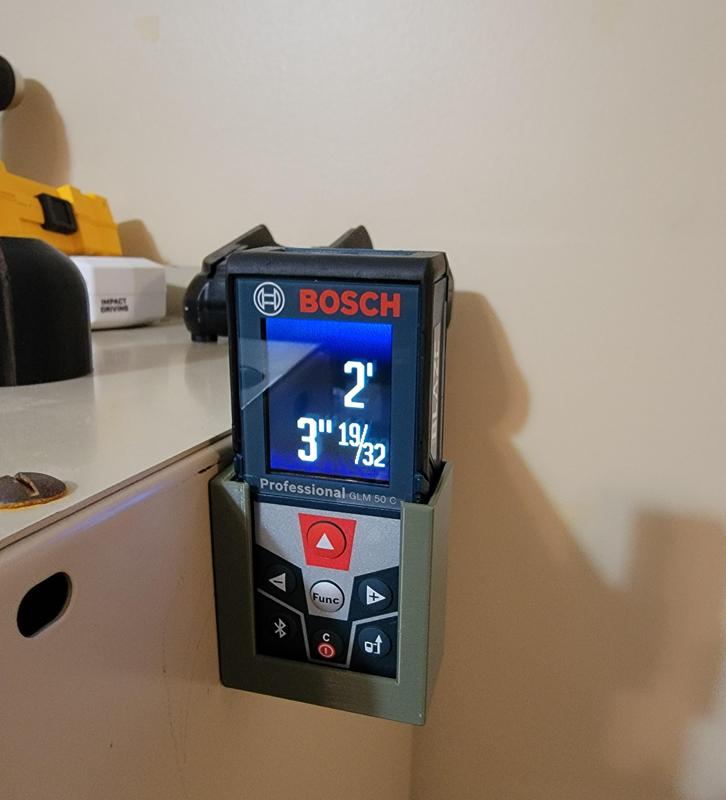 Magnetic Laser distance measure tool caddie