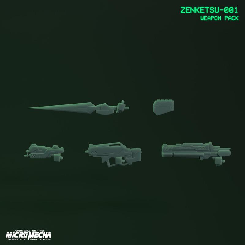 ZENKETSU-001 Weapon Pack