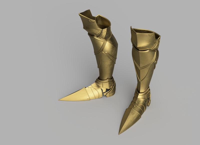 Vincent Valentine's Remake Armour - Legs Only