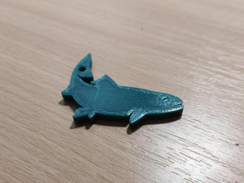 Fish keychain