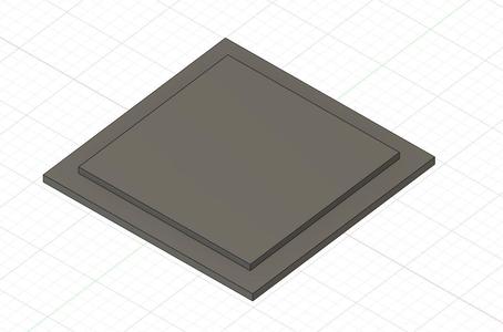Graflex "B" lens board base