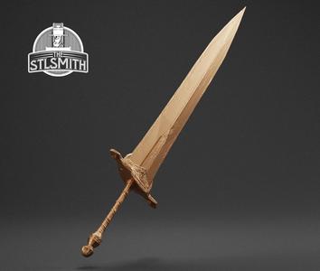 Moonlight Greatsword Dark Souls 3 Life Size Prop STL