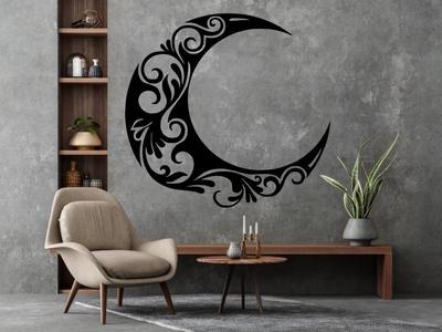 3d moon model to print for wall decoration