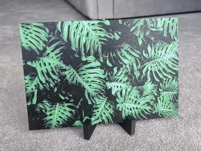 Wall of Monstera 250x167mm - Hueforge