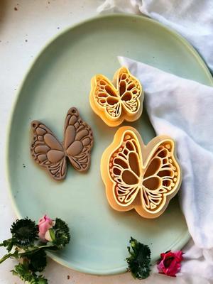 beatrice butterfly stl file download polymer clay cutter for jewelry cookie cutter