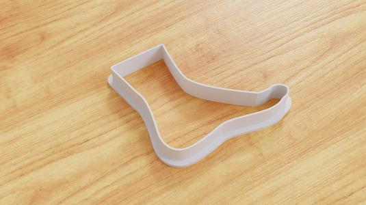Human Foot Cookie Cutter (Multiple Sizes Available)