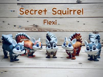 Secret Squirrel flexi