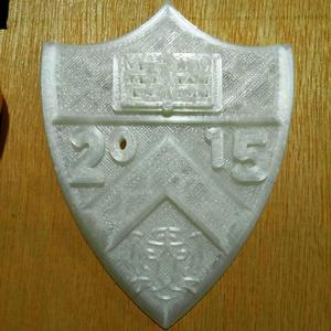 Princeton Shield with Tiger 2015