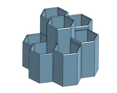 Hexagon Pencil Holder