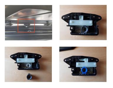 Thule Touring lock support replacement part (on lockbar)