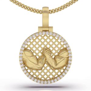 arm wrestling pendant