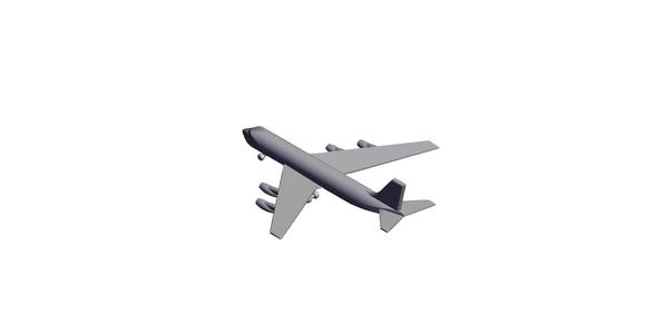 1/700 Scale Boeing 707.stl