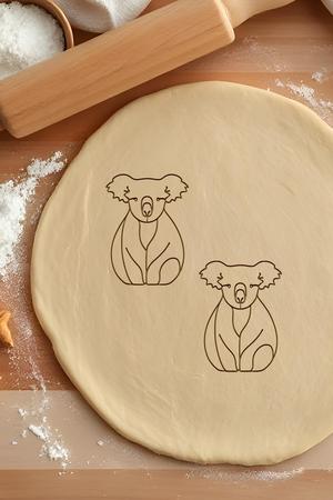Koala Cookie Cutter, Biscuit Cutter
