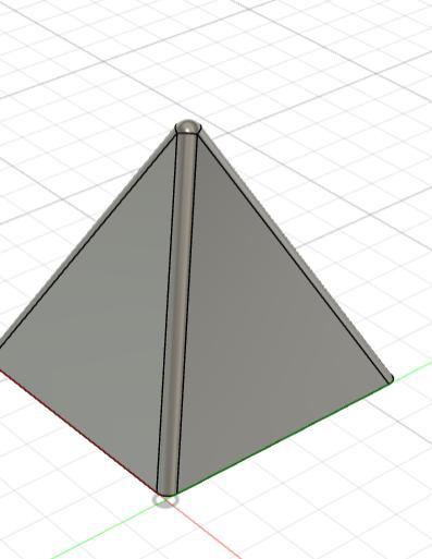 rounded pyramid