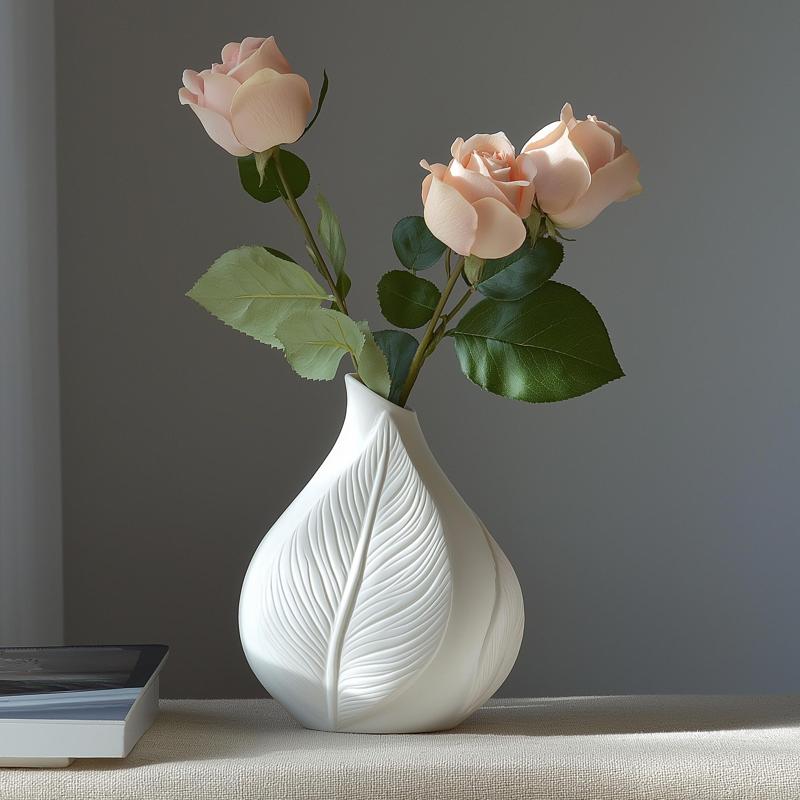 Leaf Whisper Vase for Modern Nature-Inspired Home Decor