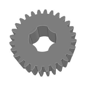 Gear Wheel PLN TTH28 BU01.00 SFT-SHD - SPN-GWH-0092
