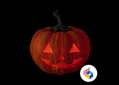 Foldable Jack o'Lantern - Trans face V 2.0