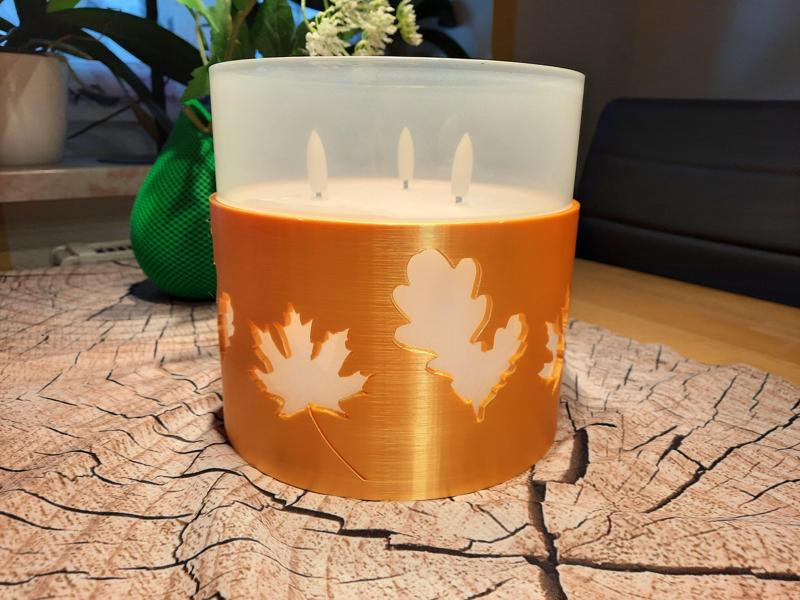 Lampenring Herbstdeko