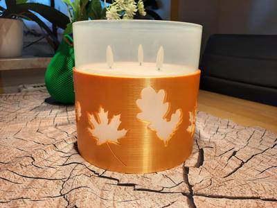 Lampenring Herbstdeko