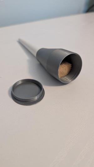 Makeup Brush Cover with lid