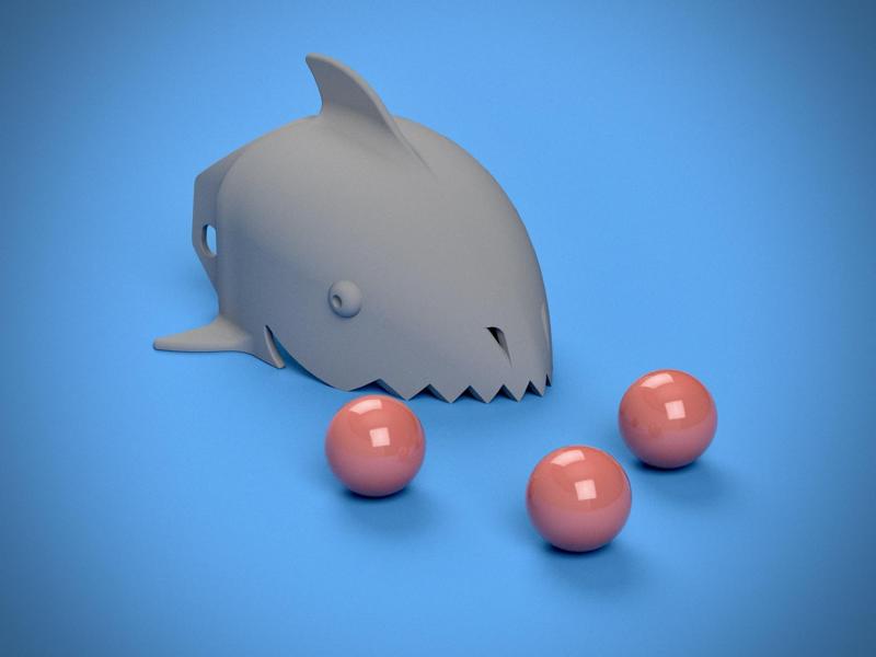 Hungry Hungry Hippo - Shark Head