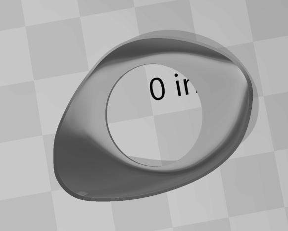 Duck fursuit eye blank