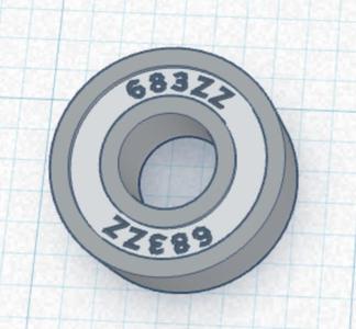 683 ZZ Ball Bearing