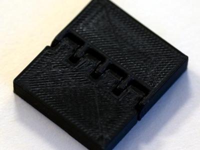 Hinge Printable As An Assembled Unit Without Supports