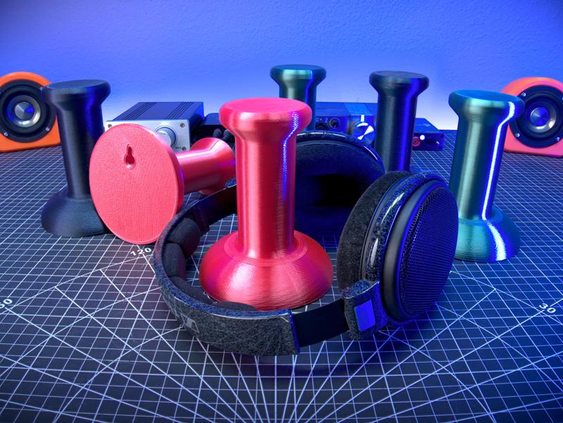 Giant Thumbtack Headphone Holder