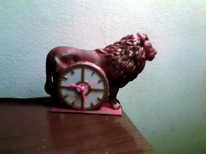 Lion Clock