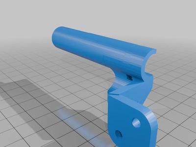 Ender 5 Plus Micro Swiss Direct Drive Hot end cable relief