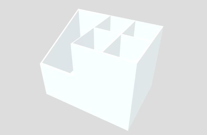 OrganiZen - A modular storage box for your desk