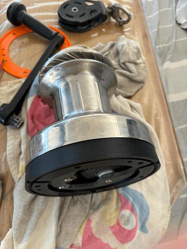 Andersen winch 52ST base manual