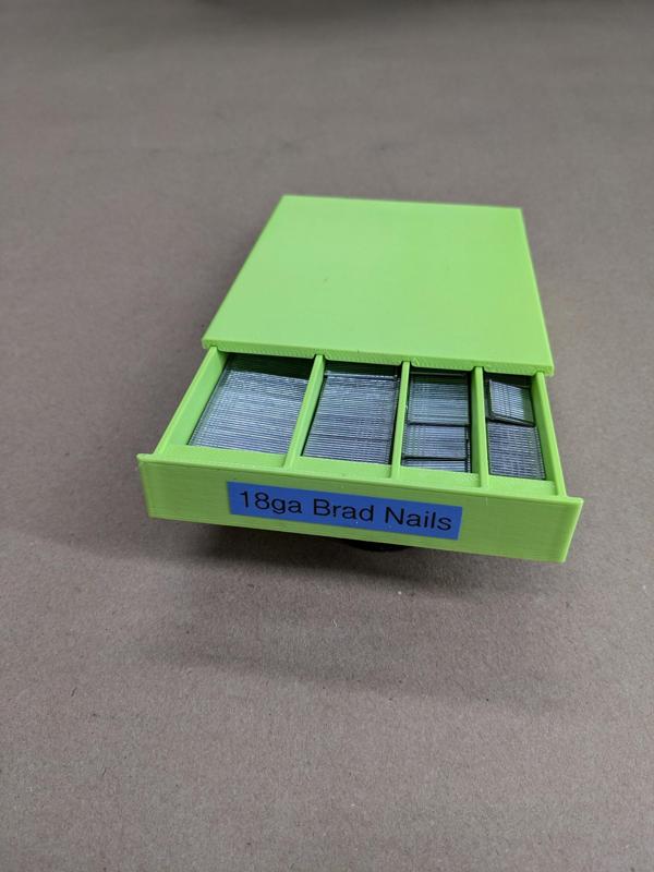 18ga Brad Nail Container