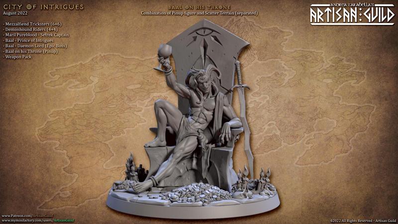 Baal on his Throne (City of Intrigues)