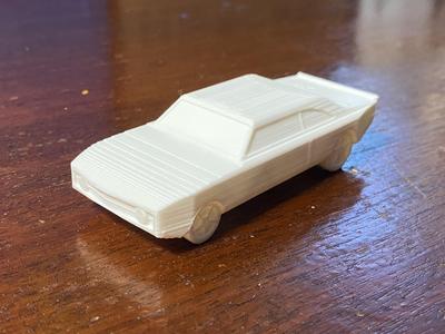 Simple 1969 Camaro SS Model Car