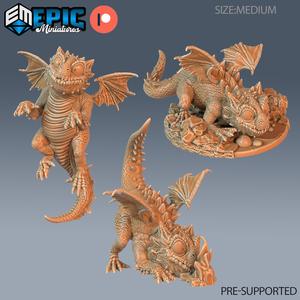 Baby Dragon Set / Legendary Mini Dragon / Winged Mountain Encounter / Dragonborn Beast / Draconic Army