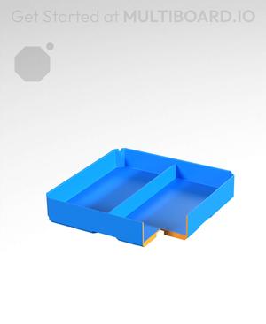 2x2x0.5 - Divided Bin - Multibin Insert