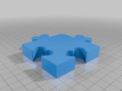 Heart-Shaped Puzzle Piece