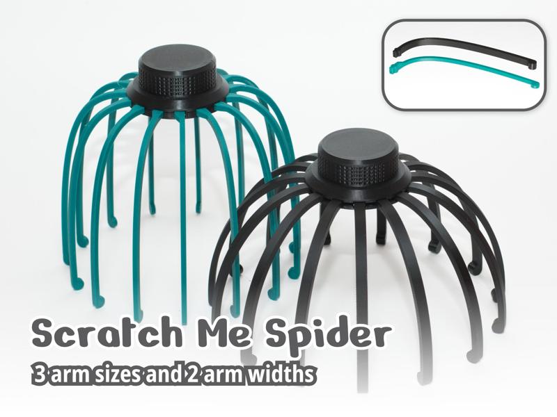 Scratch Me Spider - Head scratcher with adjustable arms
