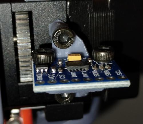 Ai3M (Anycubic i3 Mega) + BIQU-H2 ADXL345 Accelerometer Mount for Klipper